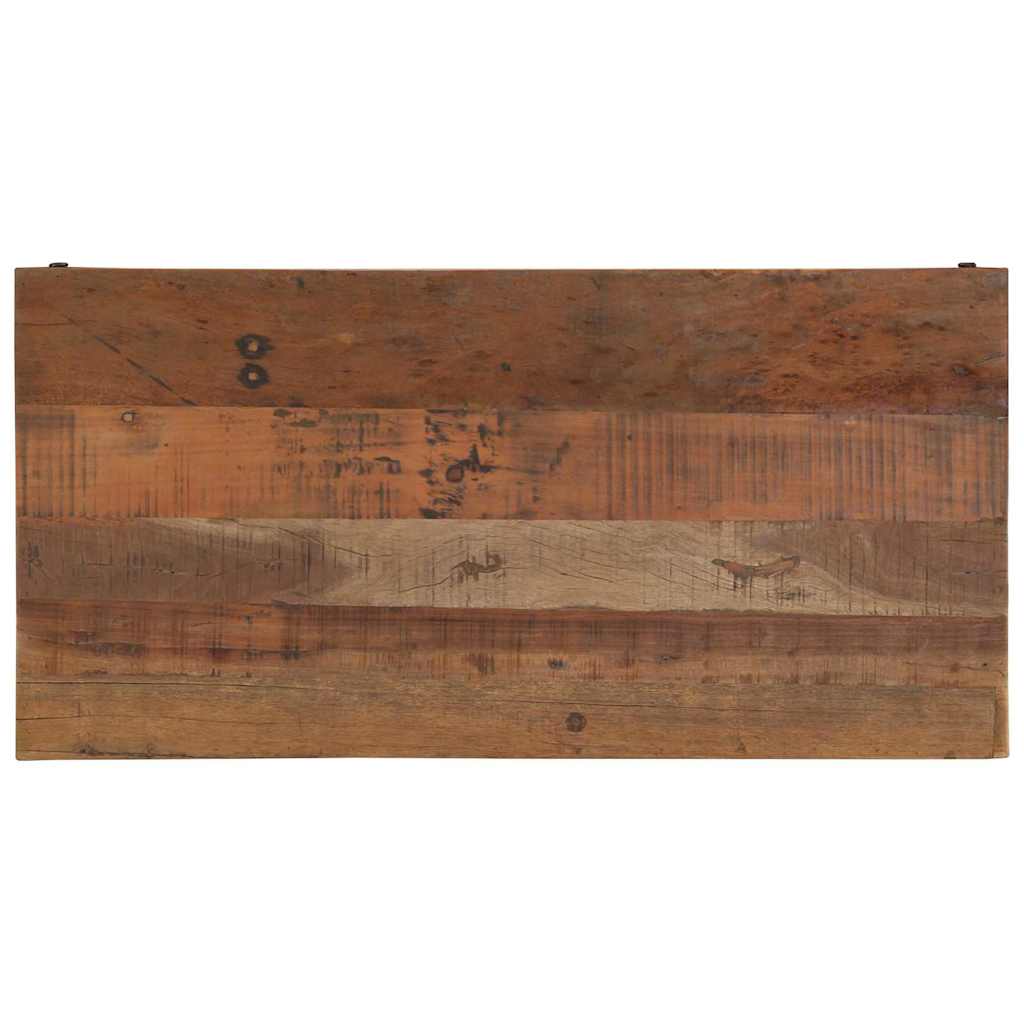 Table basse Marron 110 x 55 x 40 cm bois de récupération massif - XIOS