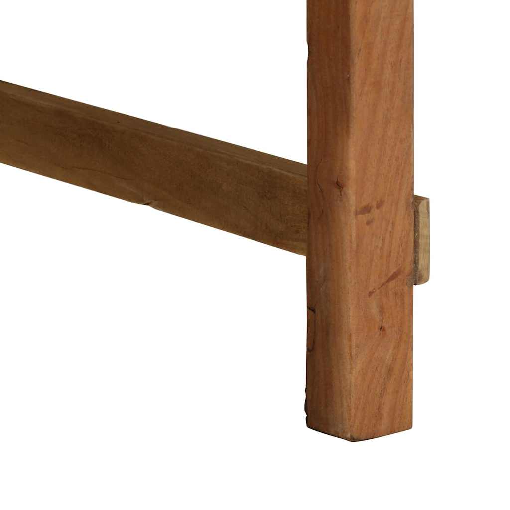 Table basse Marron 60 x 55 x 40 cm bois de récupération massif - XIOS