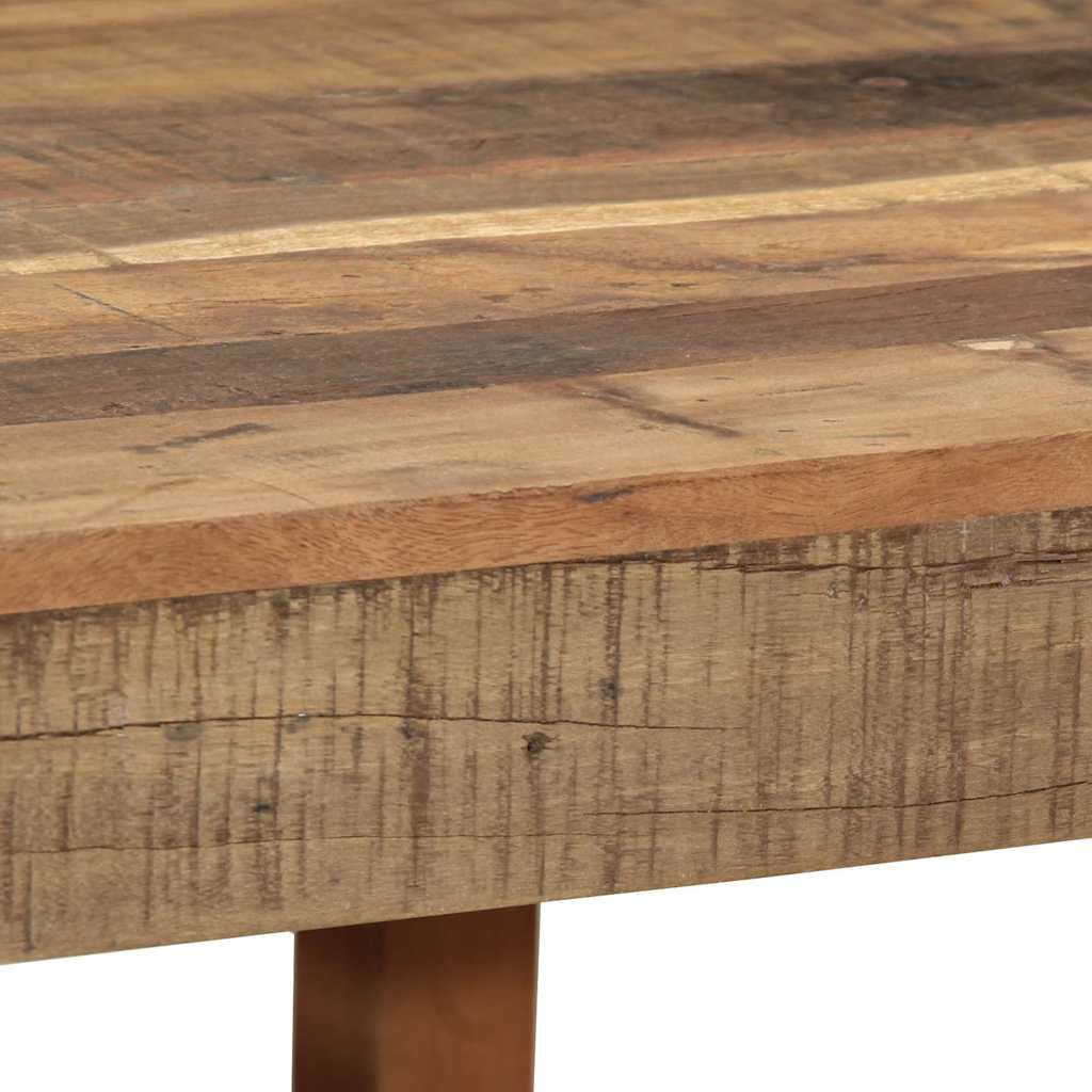 Table basse Marron 60 x 55 x 40 cm bois de récupération massif - XIOS