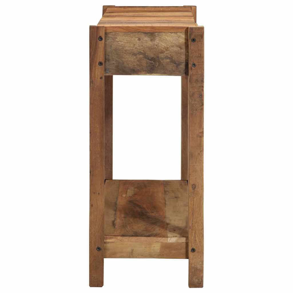 Table console avec tiroir avec stockage Marron 107 x 33 x 76 cm - XIOS