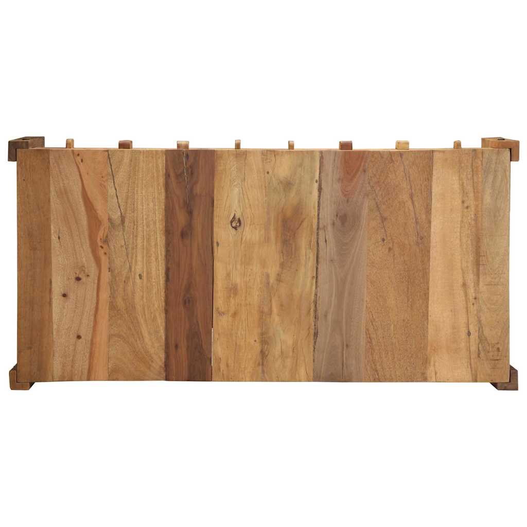 Table basse Marron 110 x 55 x 35 cm Bois massif de récupération - XIOS