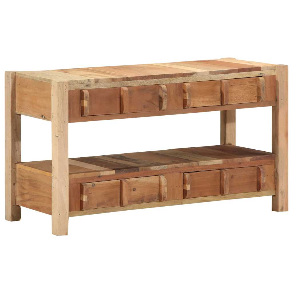 Meuble TV Marron 83 x 33 x 46 cm Bois Recyclé Solide - XIOS