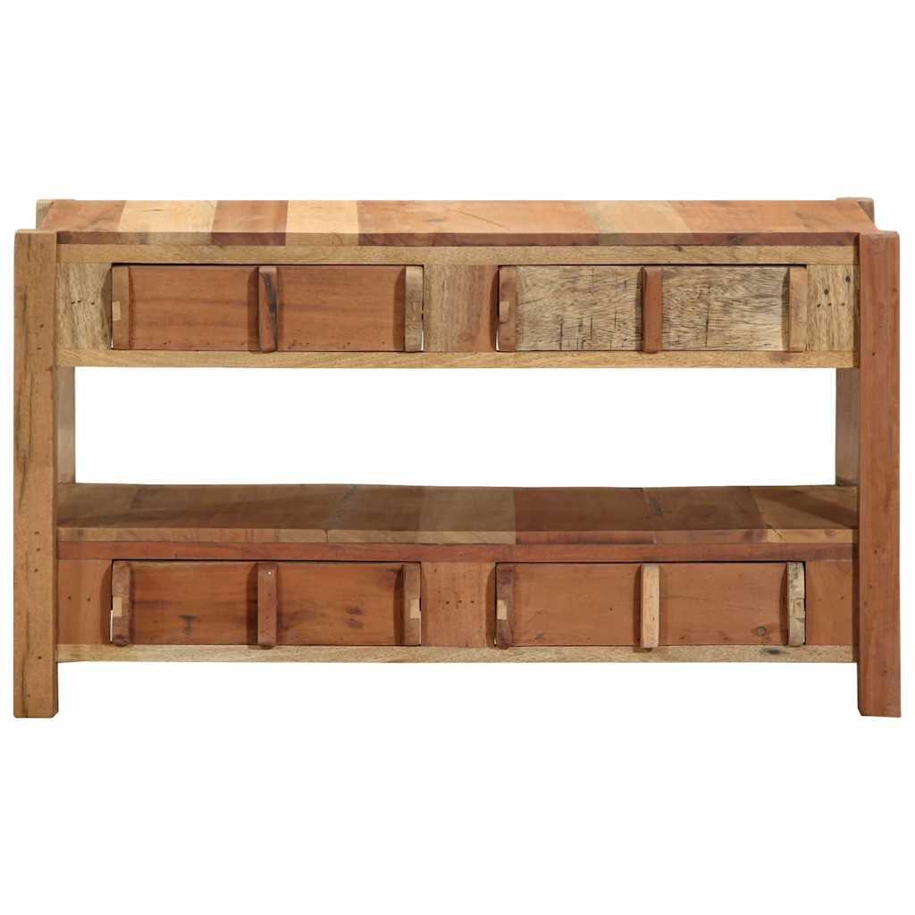 Meuble TV Marron 83 x 33 x 46 cm Bois Recyclé Solide - XIOS