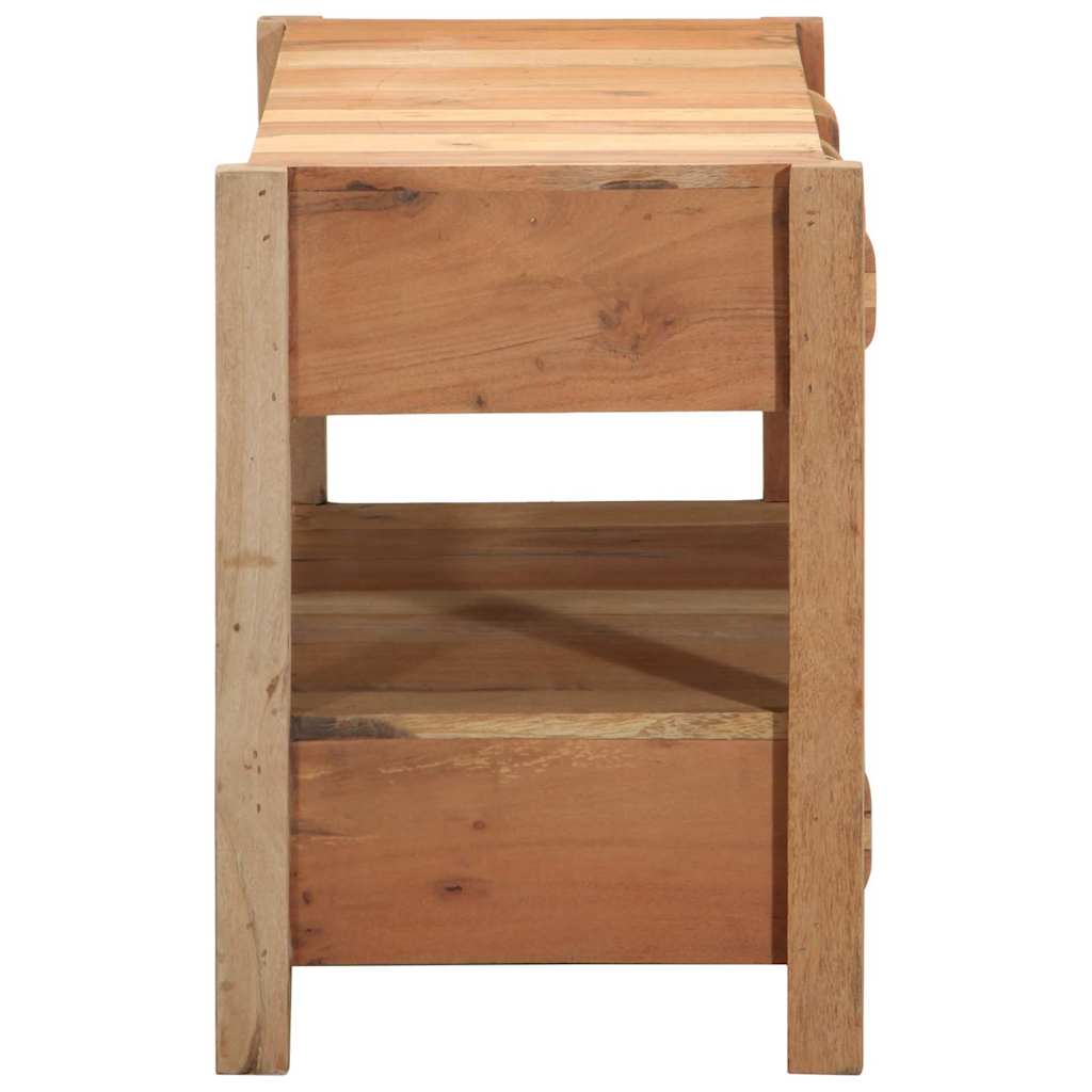 Meuble TV Marron 83 x 33 x 46 cm Bois Recyclé Solide - XIOS