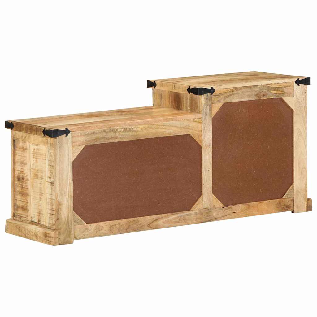 banc avec tiroir Marron 110 x 35 x 50 cm Manguier brut - XIOS