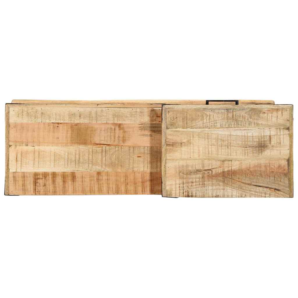 banc avec tiroir Marron 110 x 35 x 50 cm Manguier brut - XIOS