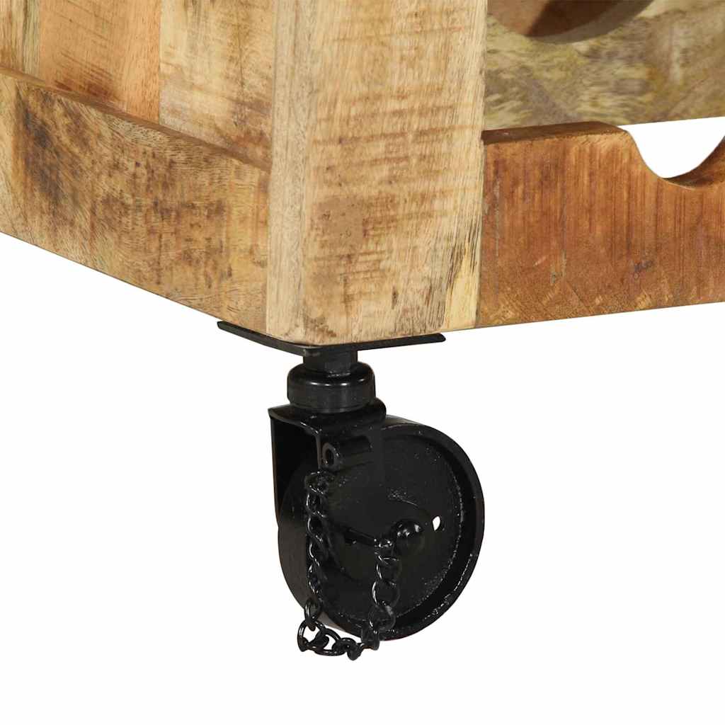 Chariot de cuisine Marron 55 x 40 x 80 cm Bois de mangue massif - XIOS