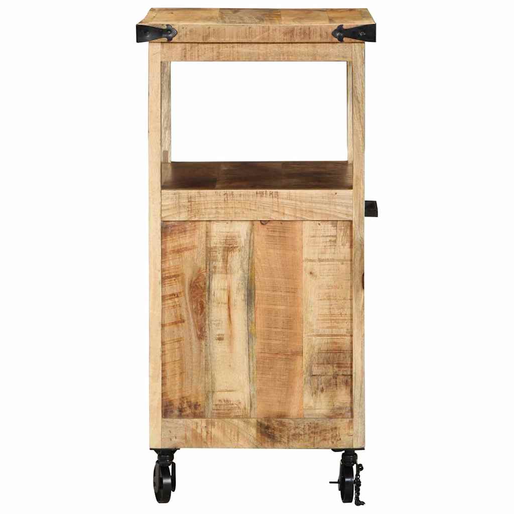 Chariot de cuisine Marron 55 x 40 x 80 cm Bois de mangue massif - XIOS