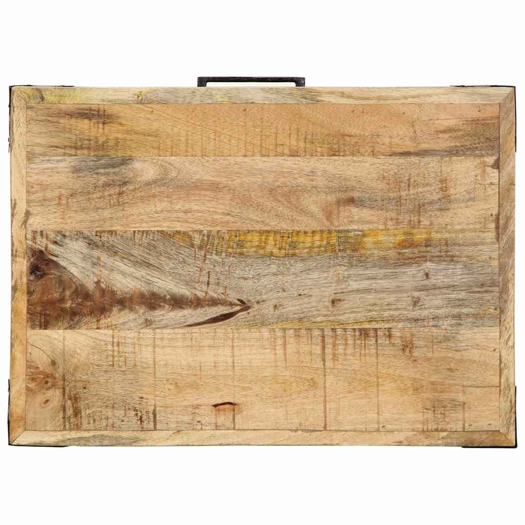 Chariot de cuisine Marron 55 x 40 x 80 cm Bois de mangue massif - XIOS