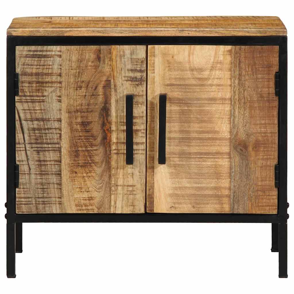 Cabinet de chevet Marron et noir 50 x 30 x 45 cm - XIOS