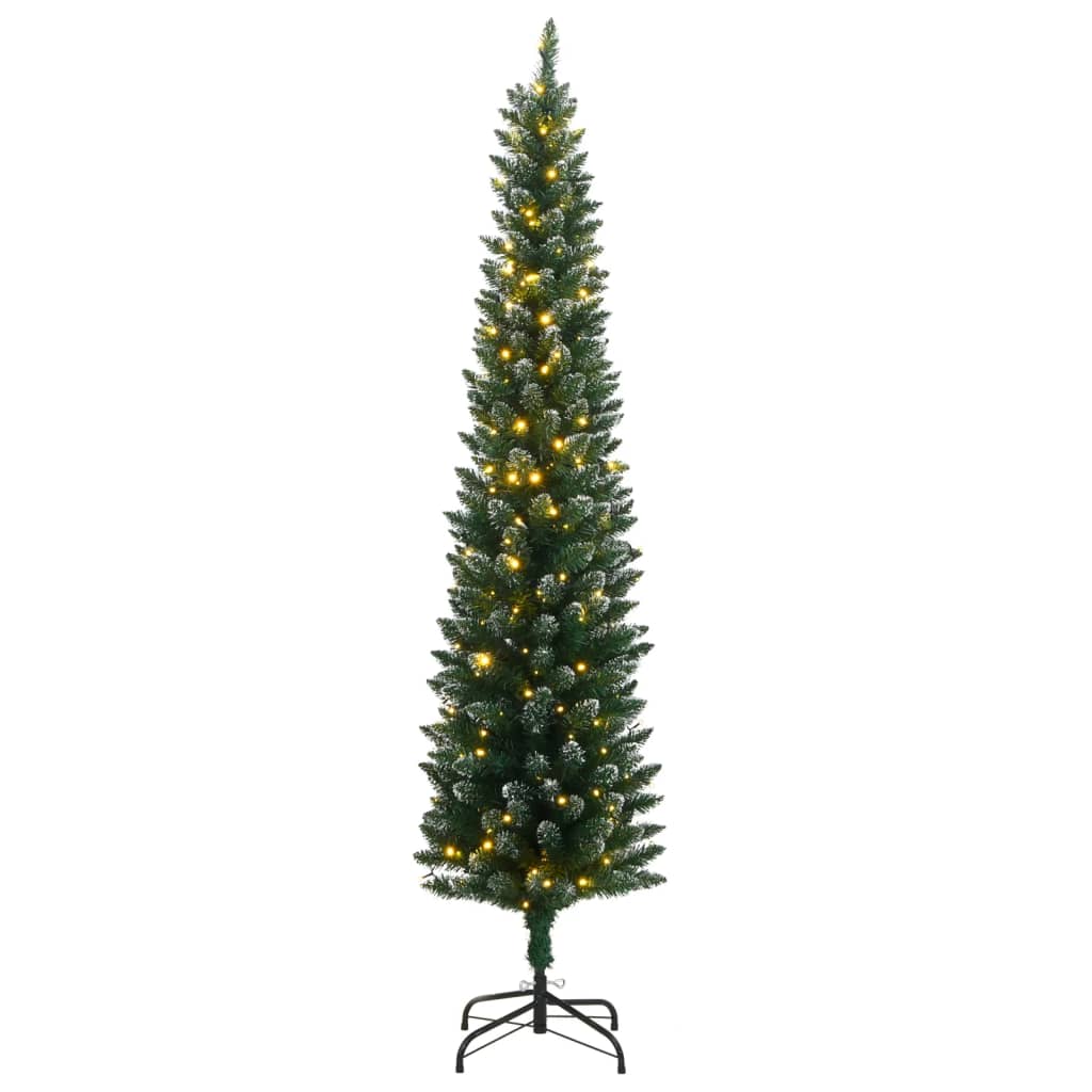 Sapin de Noël artificiel mince 300 LED 210 cm - XIOS