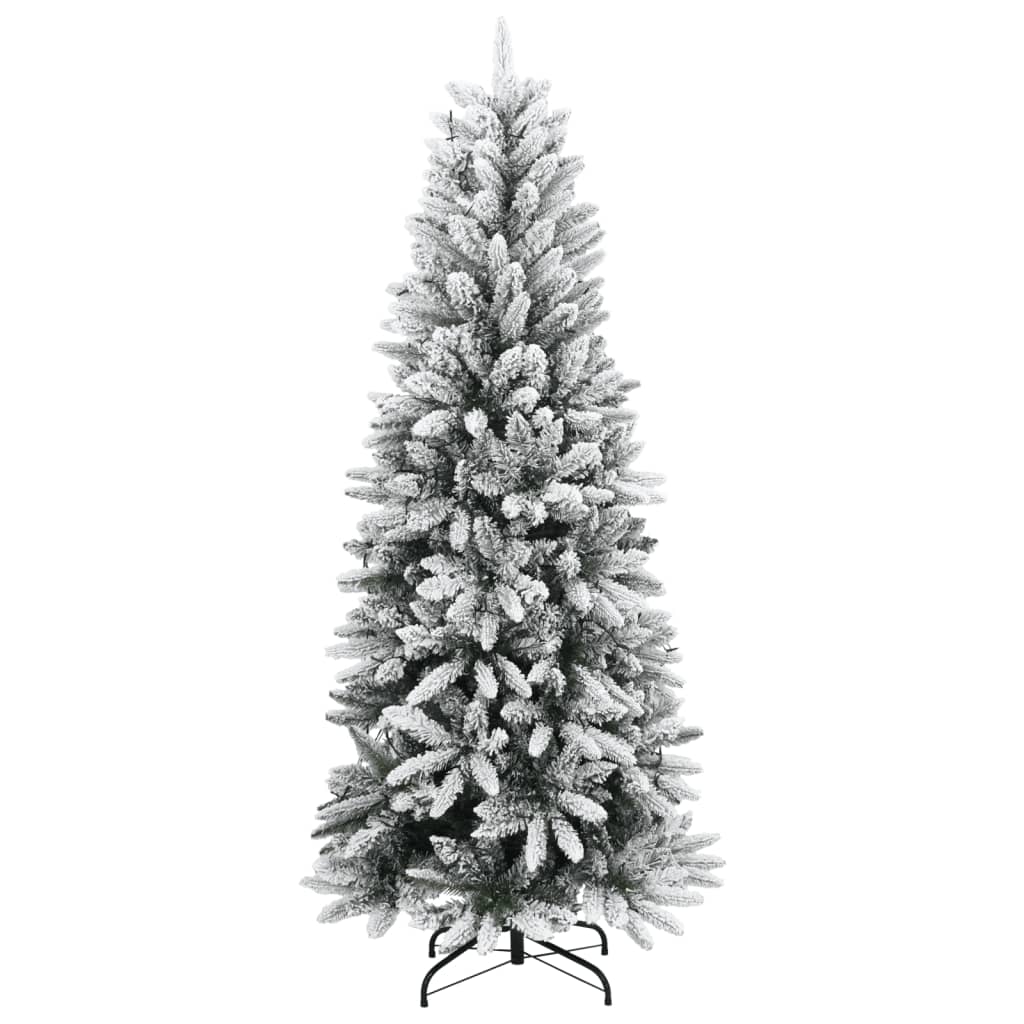 Sapin de Noël artificiel 150 LED et flocon de neige 120 cm - XIOS
