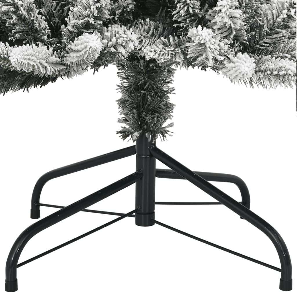 Sapin de Noël artificiel 150 LED et flocon de neige 120 cm - XIOS