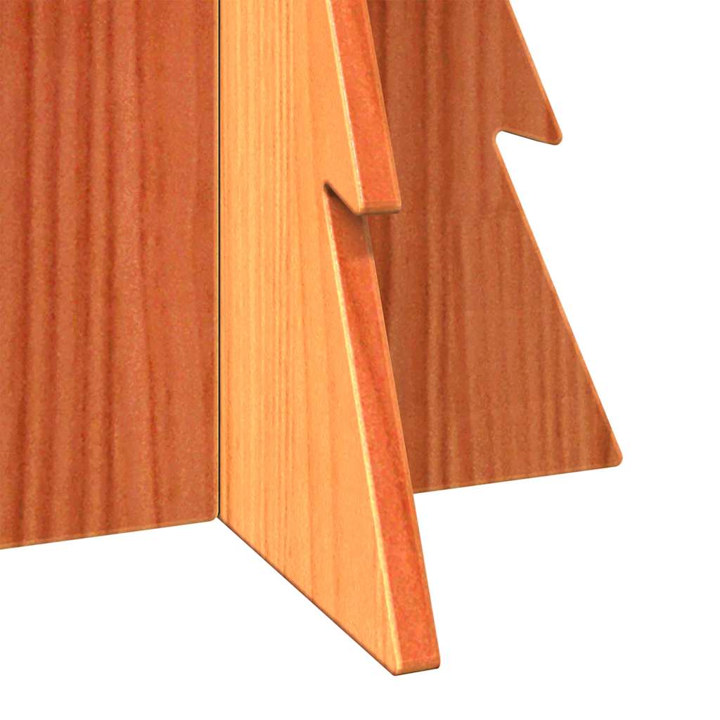 Arbre de Noël en bois pour décoration 59,5cm bois de pin massif - XIOS