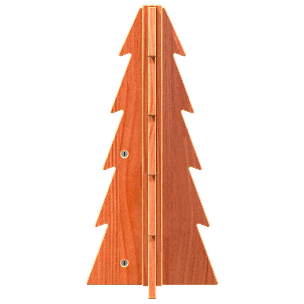 Arbre de Noël en bois pour décoration 49 cm bois de pin massif - XIOS