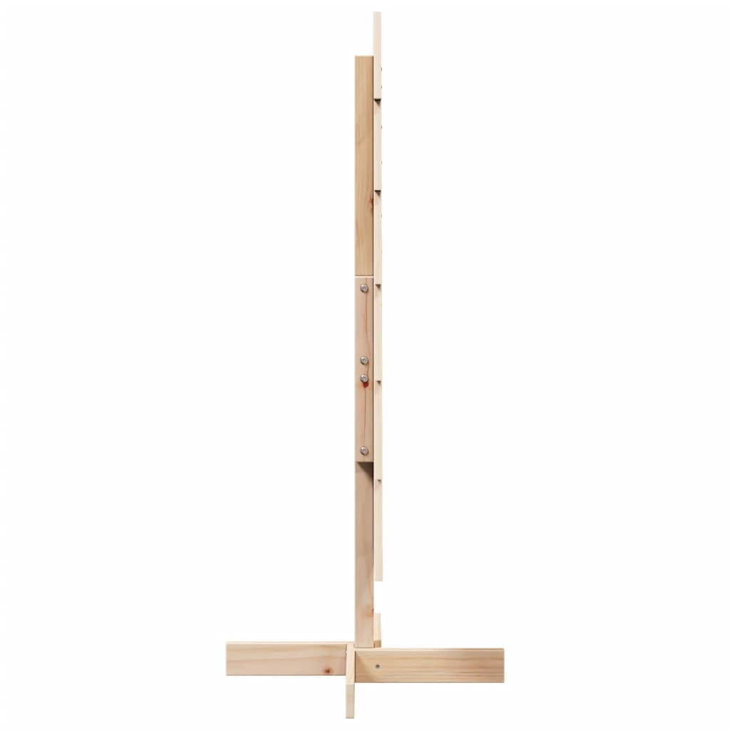 Arbre de Noël en bois pour décoration 120 cm bois massif de pin - XIOS