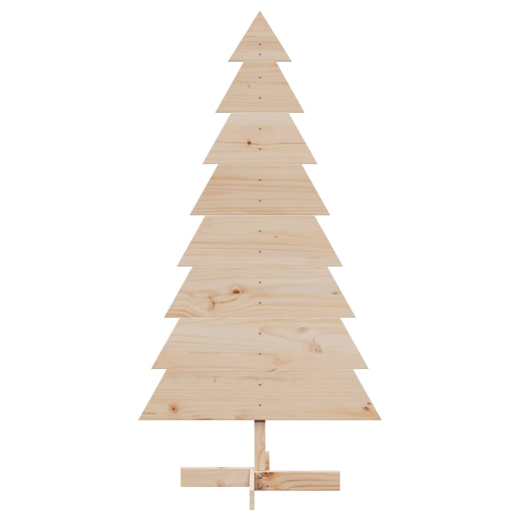 Arbre de Noël en bois pour décoration 150 cm bois massif de pin - XIOS