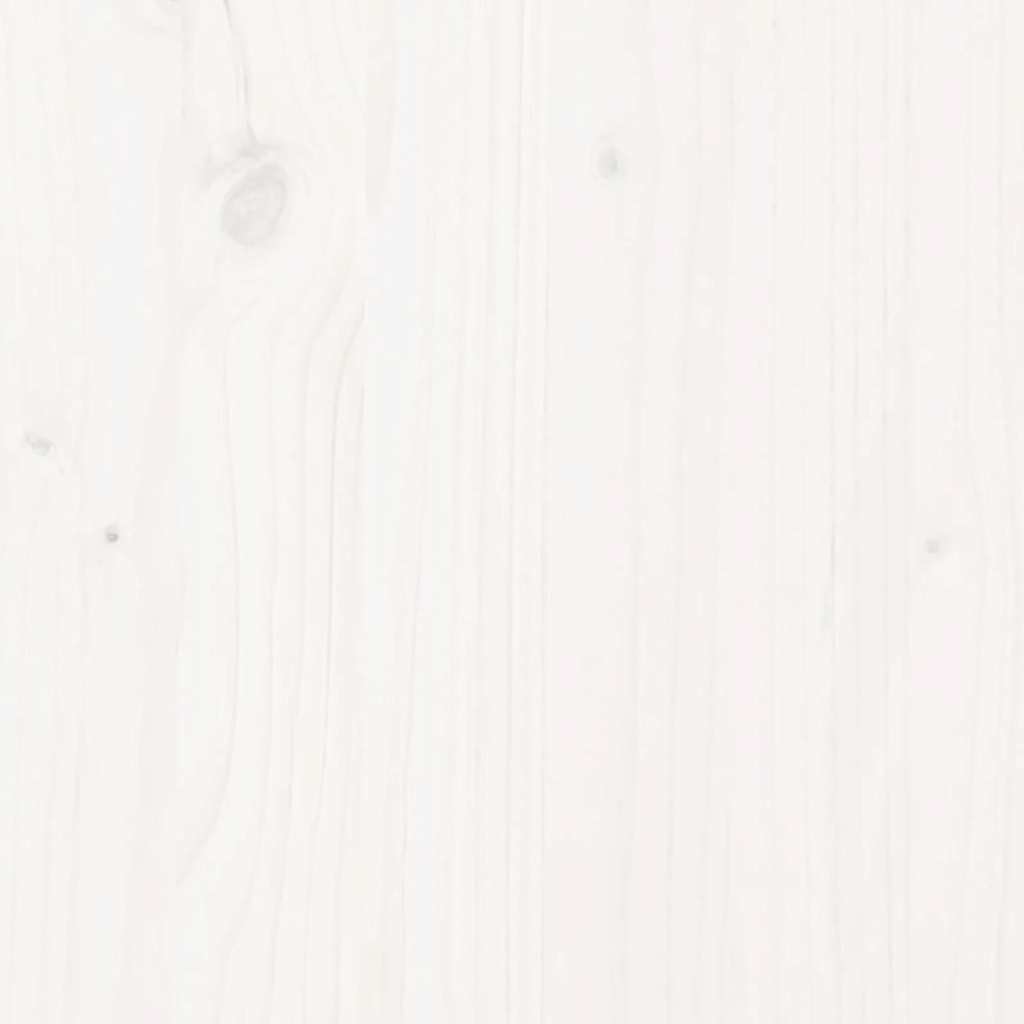 Arbre de Noël en bois pour décoration blanc 150 cm pin massif - XIOS