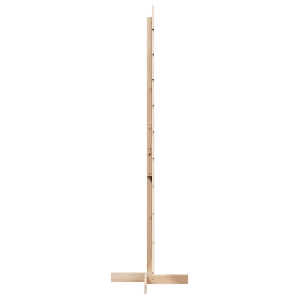 Arbre de Noël en bois pour décoration 180 cm bois massif de pin - XIOS