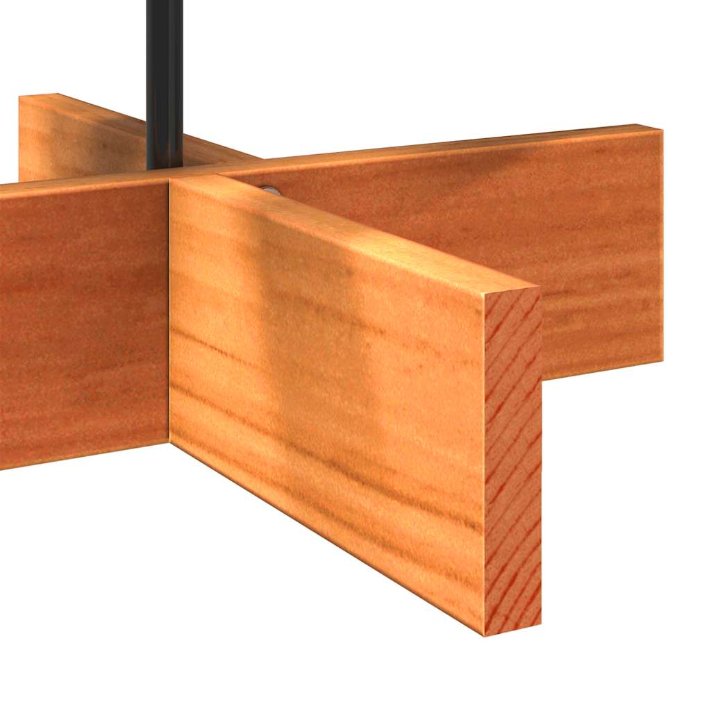 Arbre de Noël en bois pour décoration 80 cm bois de pin massif - XIOS