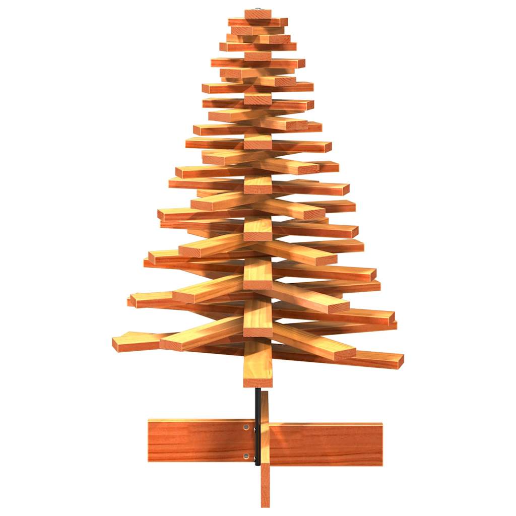 Arbre de Noël en bois pour décoration 100 cm bois de pin massif - XIOS