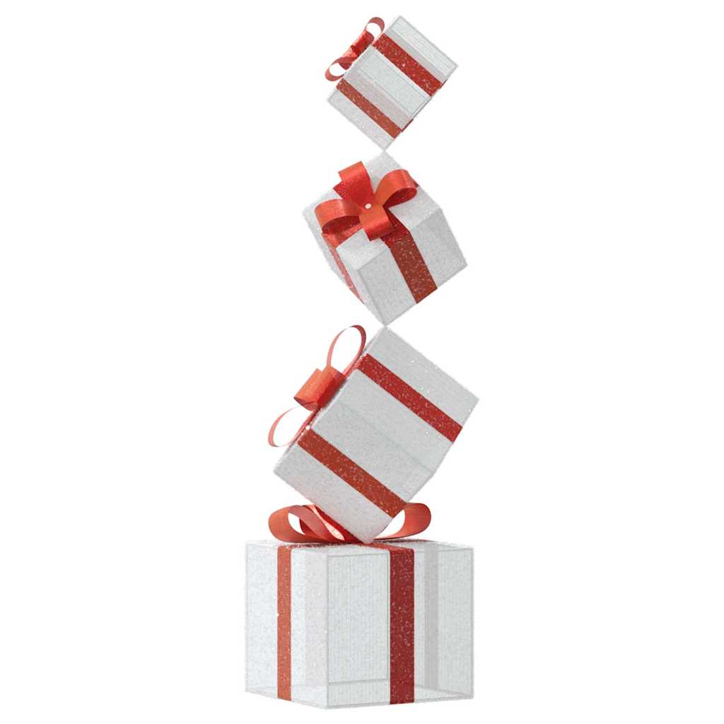 Boîte-cadeau de décoration de Noël 80 LED blanc chaud - XIOS