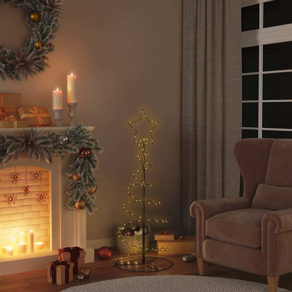 Sapin de Noël à LED 80 LED blanc chaud 120 cm - XIOS
