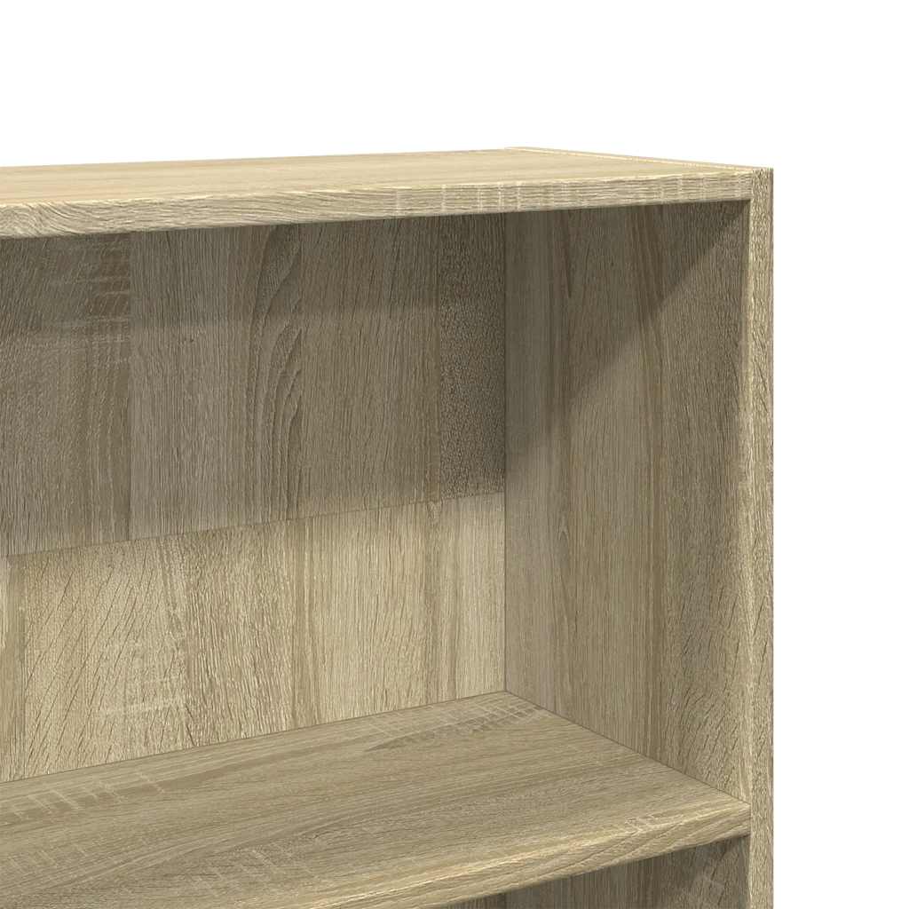 Bibliothèque chêne sonoma 80x30x189 cm bois d'ingénierie - XIOS