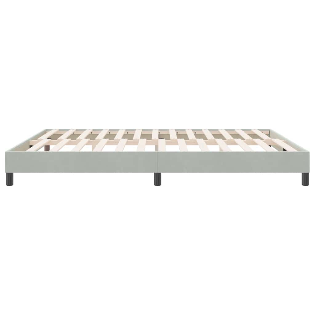 Sommier à lattes de lit sans matelas 180x210 cm velours - XIOS