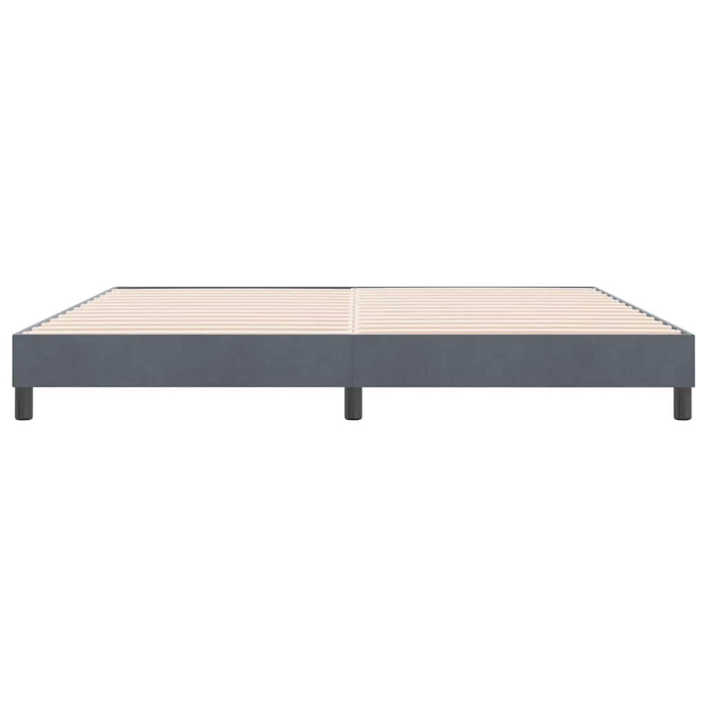 Sommier à lattes de lit sans matelas 180x210 cm velours - XIOS