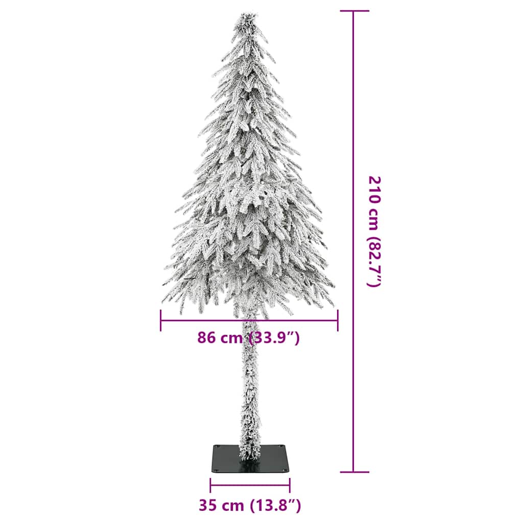 Sapin de Noël artificiel Blanc 86 x 86 x 210 cm - XIOS