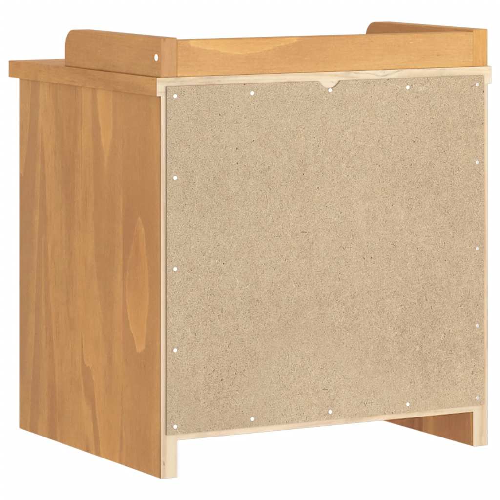 Banc de couloir SANDNES 45x40x50 cm bois de pin massif - XIOS