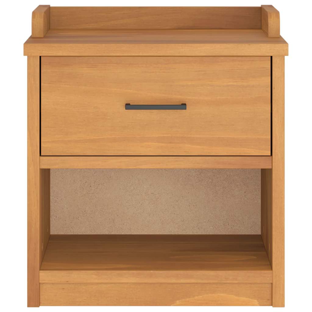 Banc de couloir SANDNES 45x40x50 cm bois de pin massif - XIOS