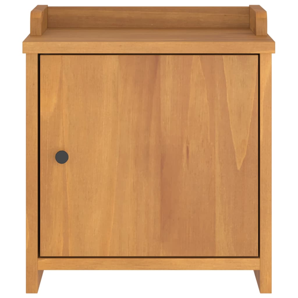 Banc de couloir SANDNES 45x40x50 cm bois de pin massif - XIOS