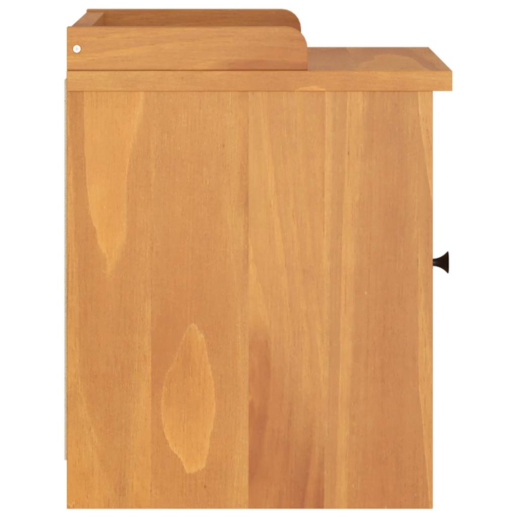Banc de couloir SANDNES 45x40x50 cm bois de pin massif - XIOS