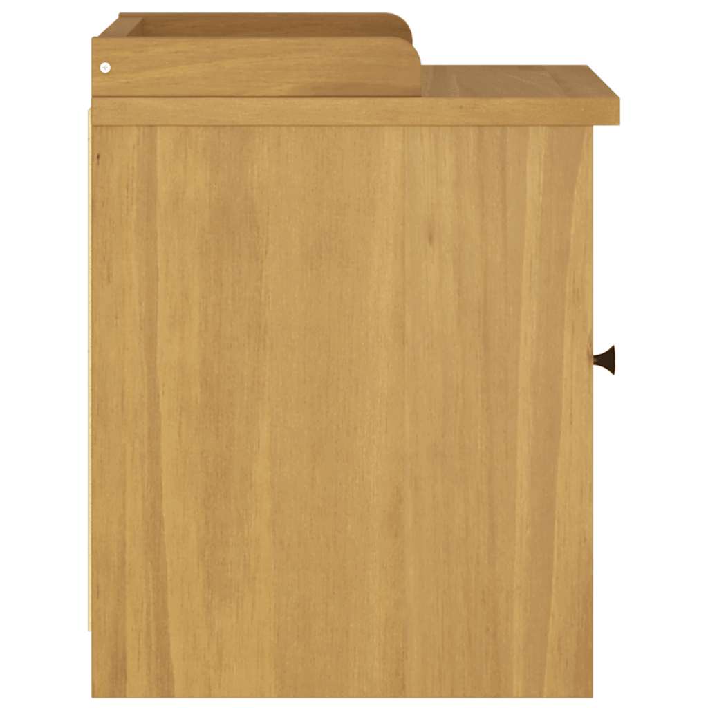 Banc de couloir SANDNES 45x40x50 cm bois de pin massif - XIOS