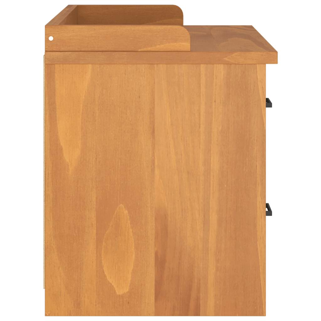 Banc de couloir SANDNES 87x40x50 cm bois de pin massif - XIOS