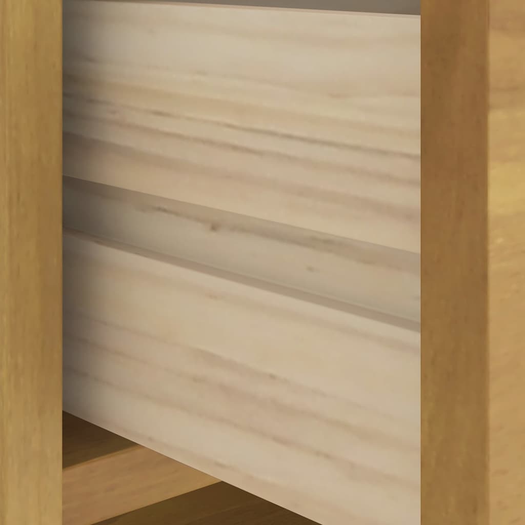 Banc de couloir SANDNES 87x40x50 cm bois de pin massif - XIOS
