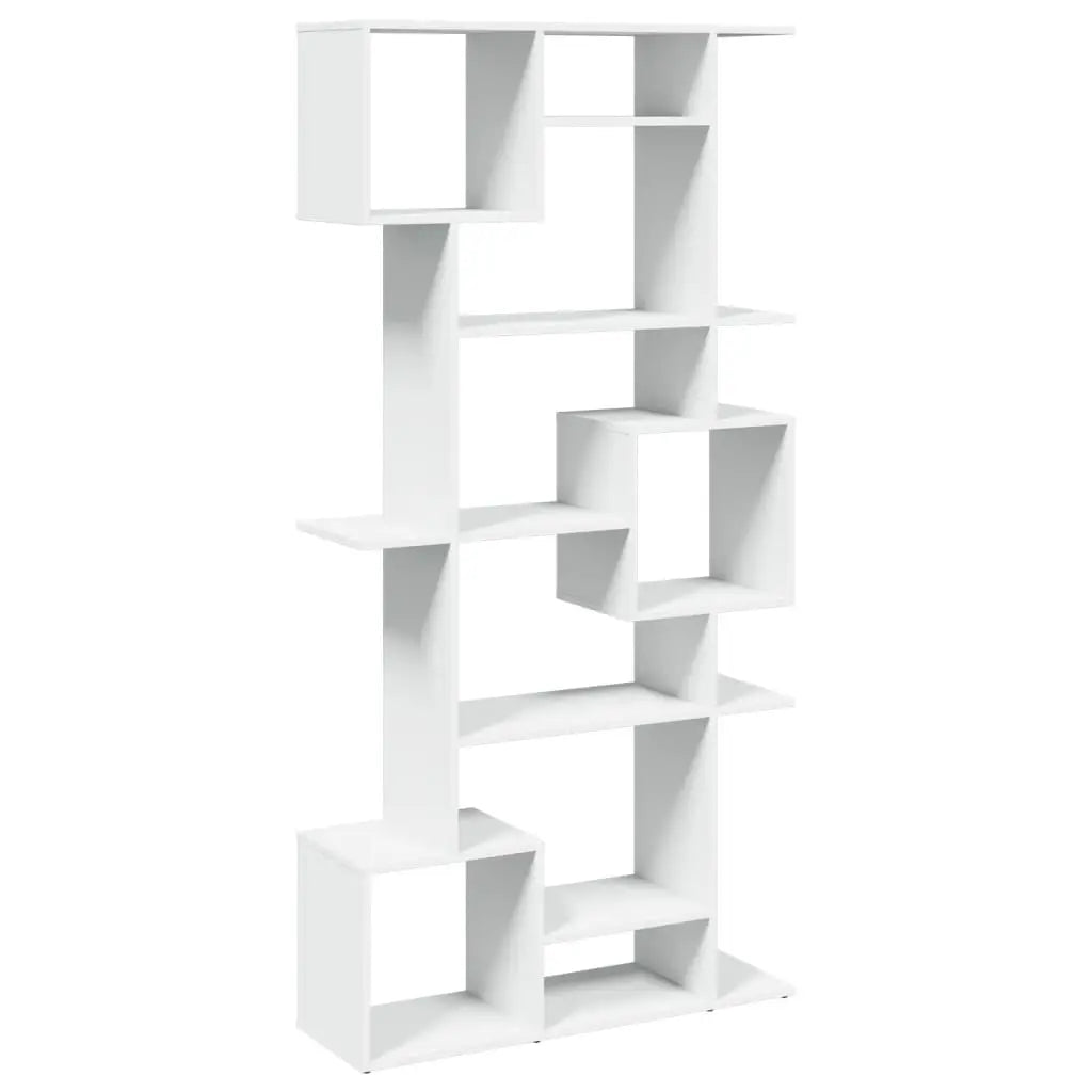 Bibliothèque blanc 92x29x188 cm bois d’ingénierie - XIOS