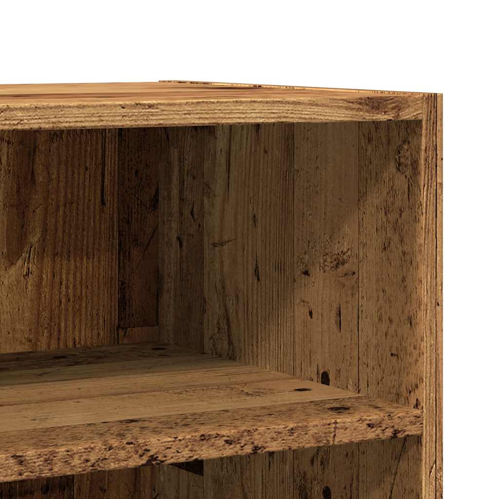 Buffet vieux bois 57x35x75 cm bois d'ingénierie - XIOS