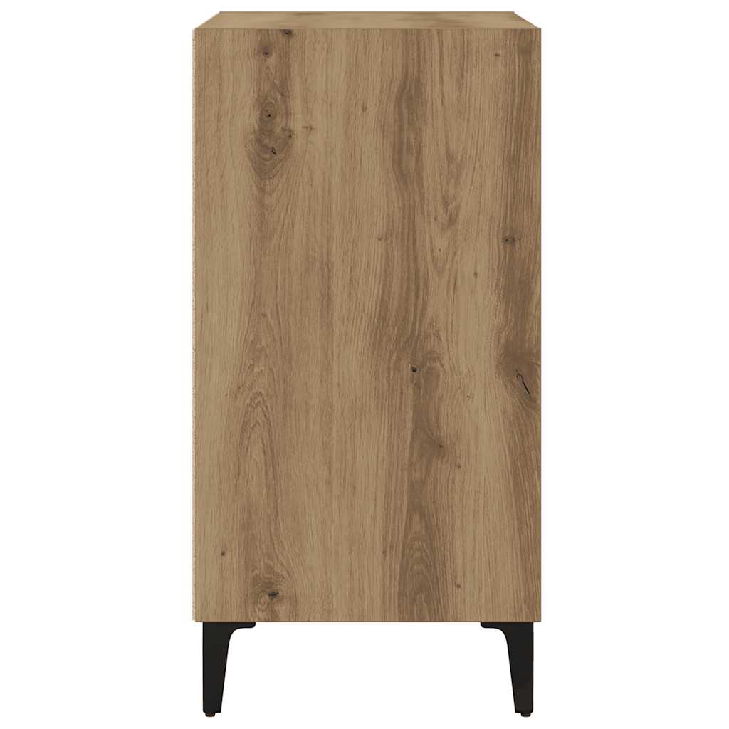 Buffet chêne artisanal 57x35x70 cm bois d'ingénierie - XIOS