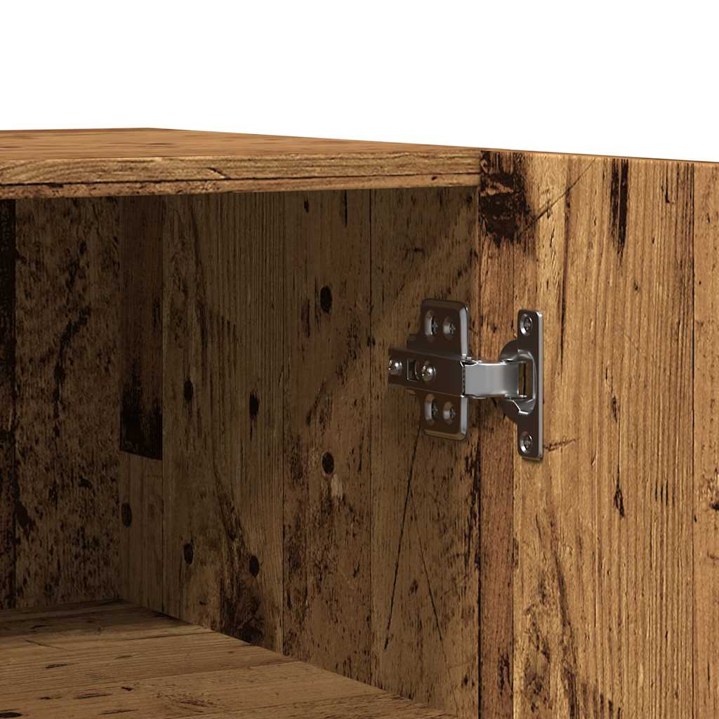 Buffet vieux bois 100x36x60 cm bois d'ingénierie - XIOS