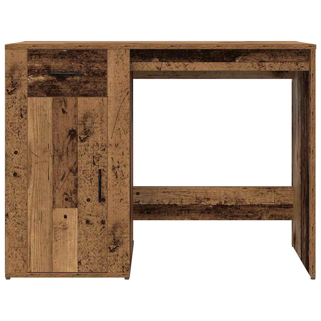 Bureau vieux bois 100x49x75 cm bois d'ingénierie - XIOS
