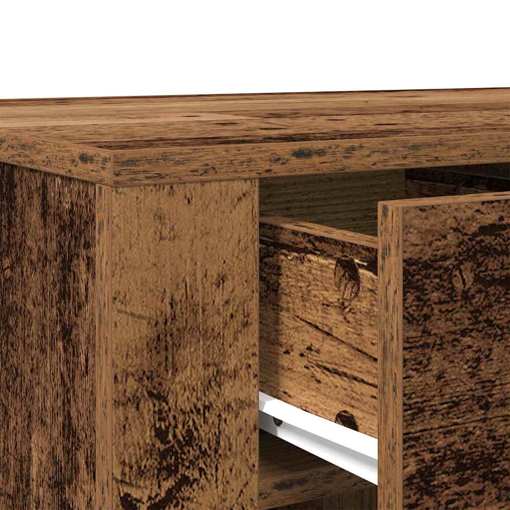 Bureau vieux bois 100x49x75 cm bois d'ingénierie - XIOS
