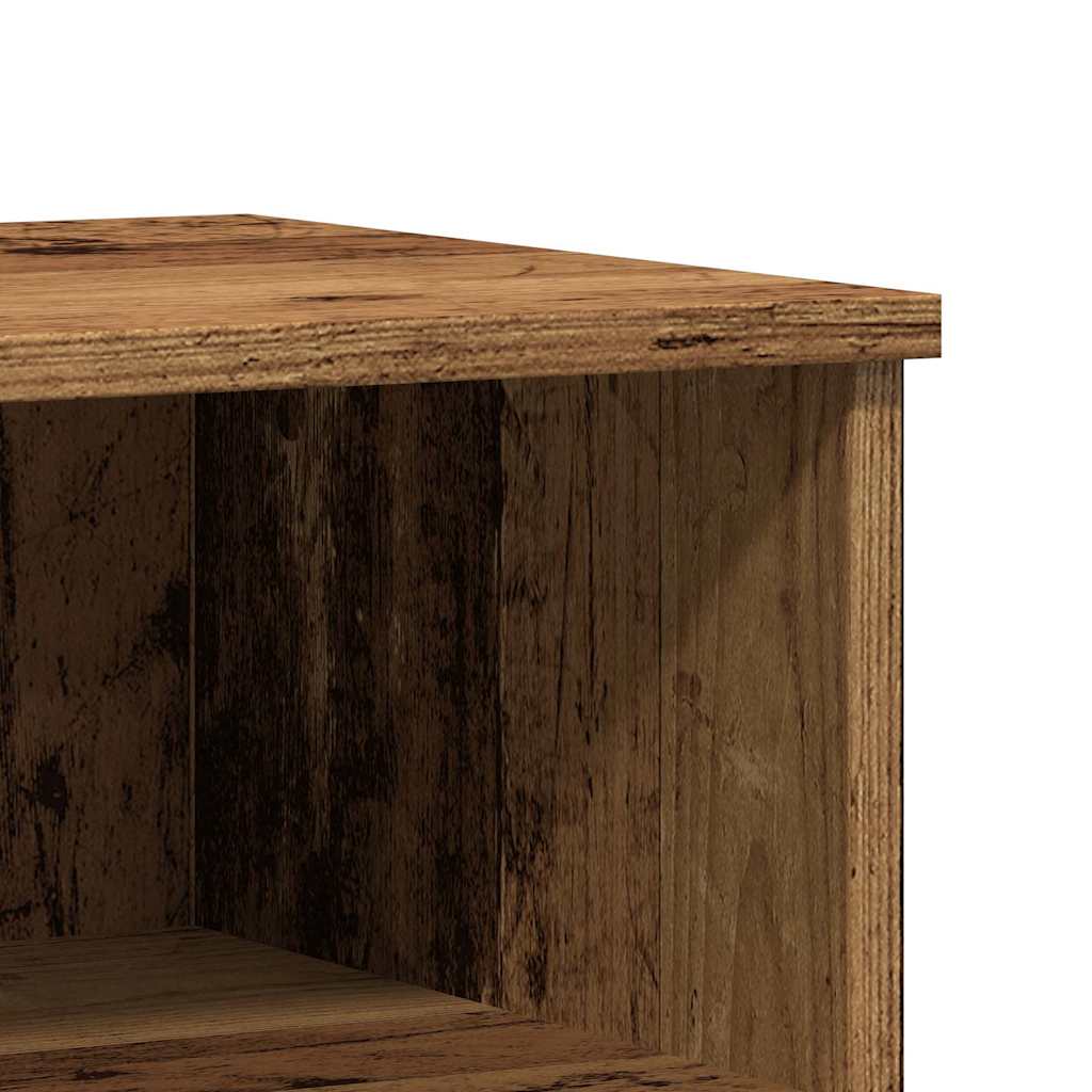 Table de chevet vieux bois 40x35x50 cm bois d’ingénierie - XIOS