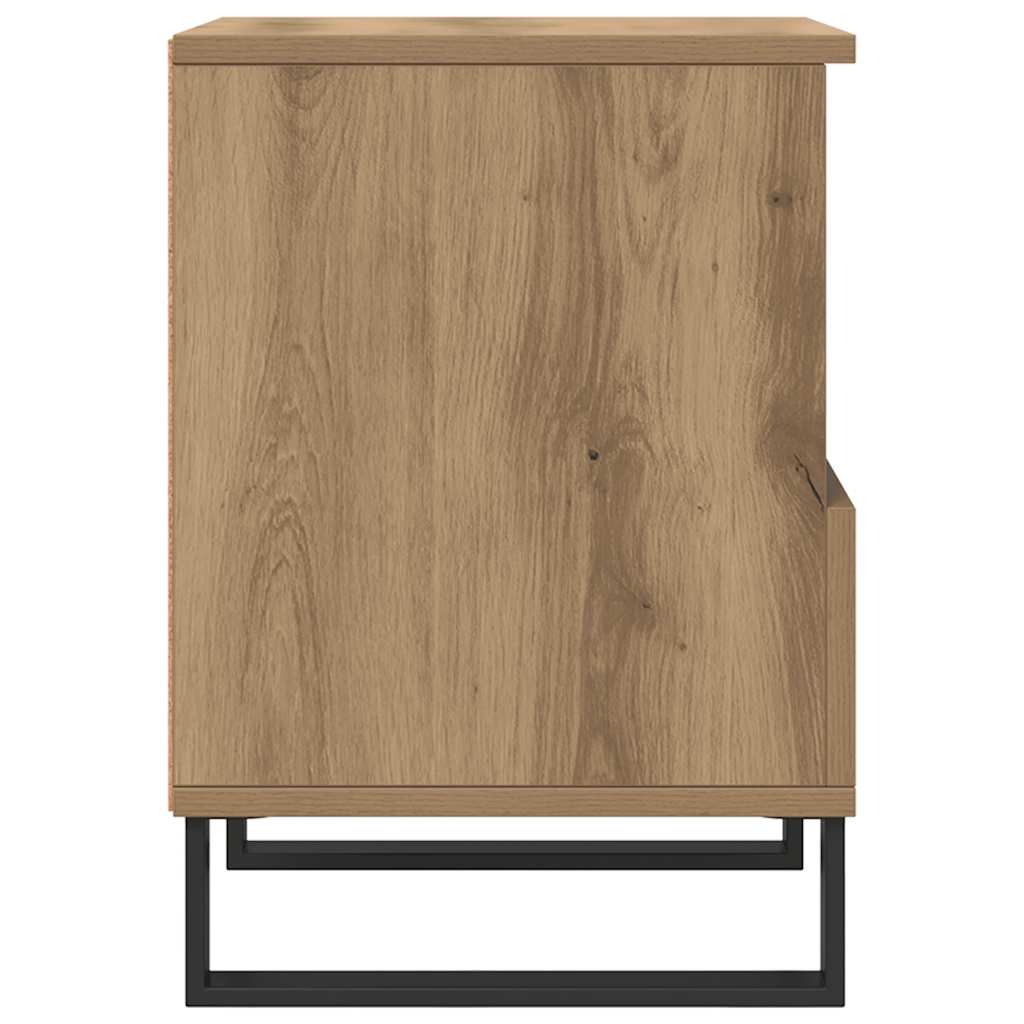 Tables de chevet 2 pcs chêne artisanal 40x35x50 cm - XIOS