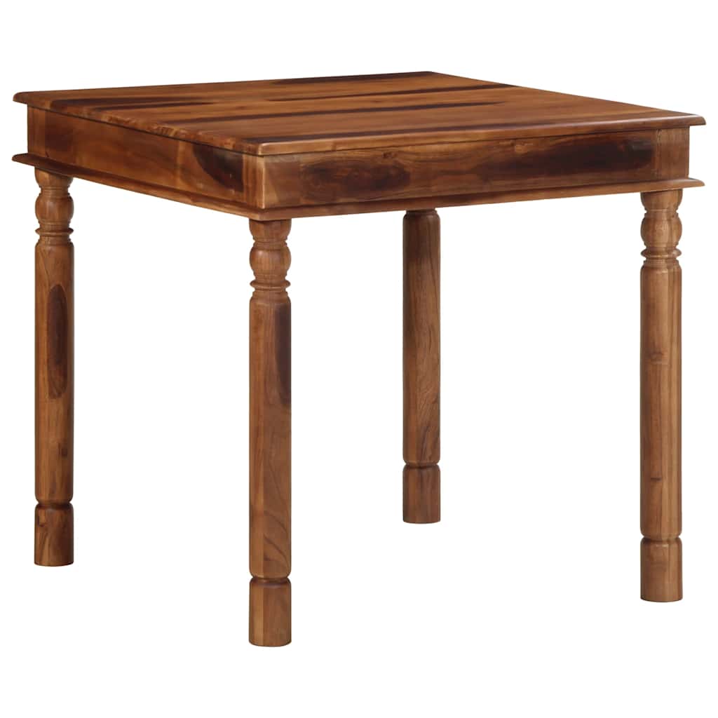 Table à manger 80x80x77 cm bois d'acacia solide