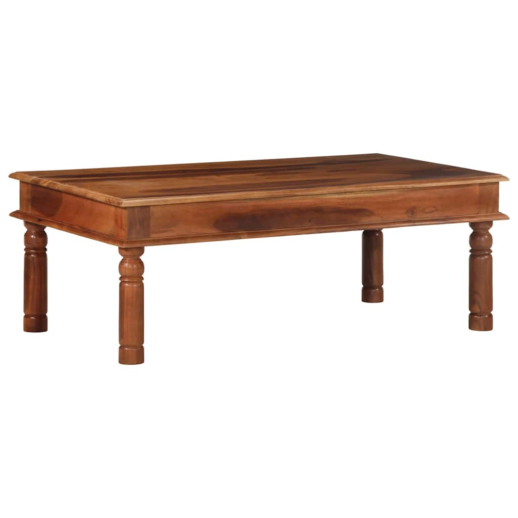 Table basse 110x60x40 cm bois massif d'acacia - XIOS