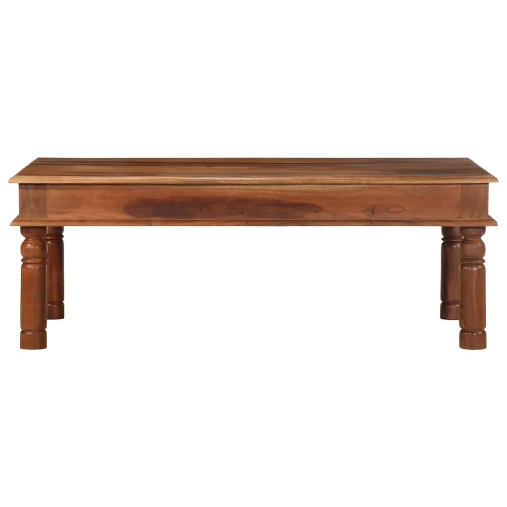 Table basse 110x60x40 cm bois massif d'acacia - XIOS