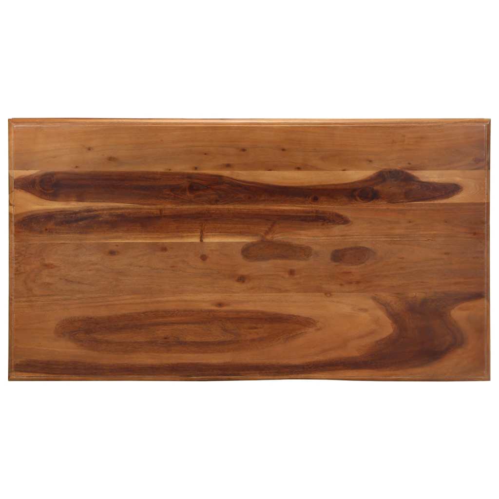 Table basse 110x60x40 cm bois massif d'acacia - XIOS